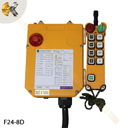 ریموت کنترل TELECRANE F24-8D