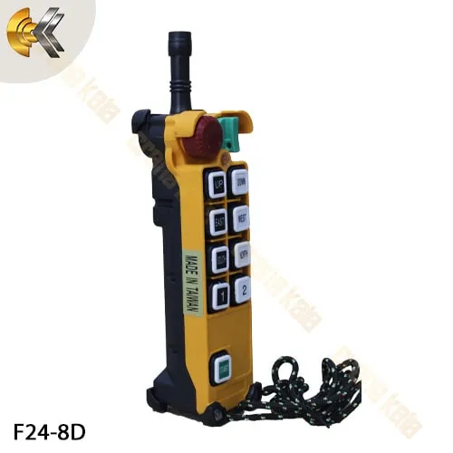 فرستنده ریموت TELECRANE F24-8D | فرستنده ریموت کنترل جرثقیل صنعتی تله کرین | TELECRANE F24-8D transmitter