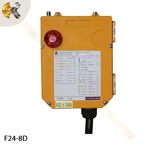 گیرنده ریموت TELECRANE F24-8D | گیرنده ریموت کنترل جرثقیل صنعتی تله کرین | TELECRANE F24-8D receiver