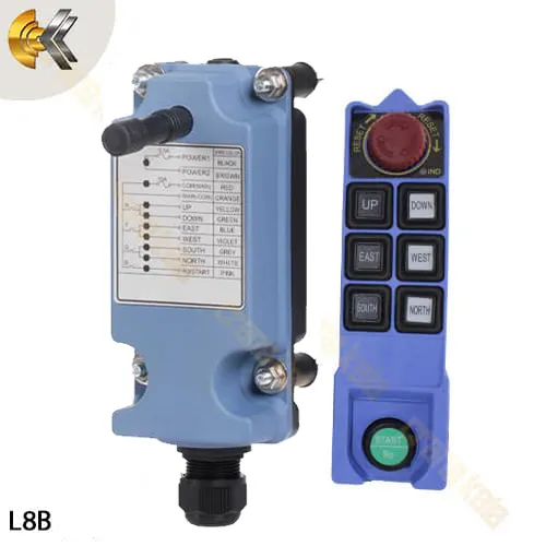 ریموت کنترل SAGA L8B | ریموت کنترل جرثقیل صنعتی ساگا | saga remote control L8b