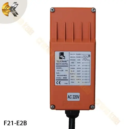 کیس گیرنده TELECRANE F21-E2B | کیس گیرنده ریموت کنترل جرثقیل تله کرین | telecrane remote control receiver case